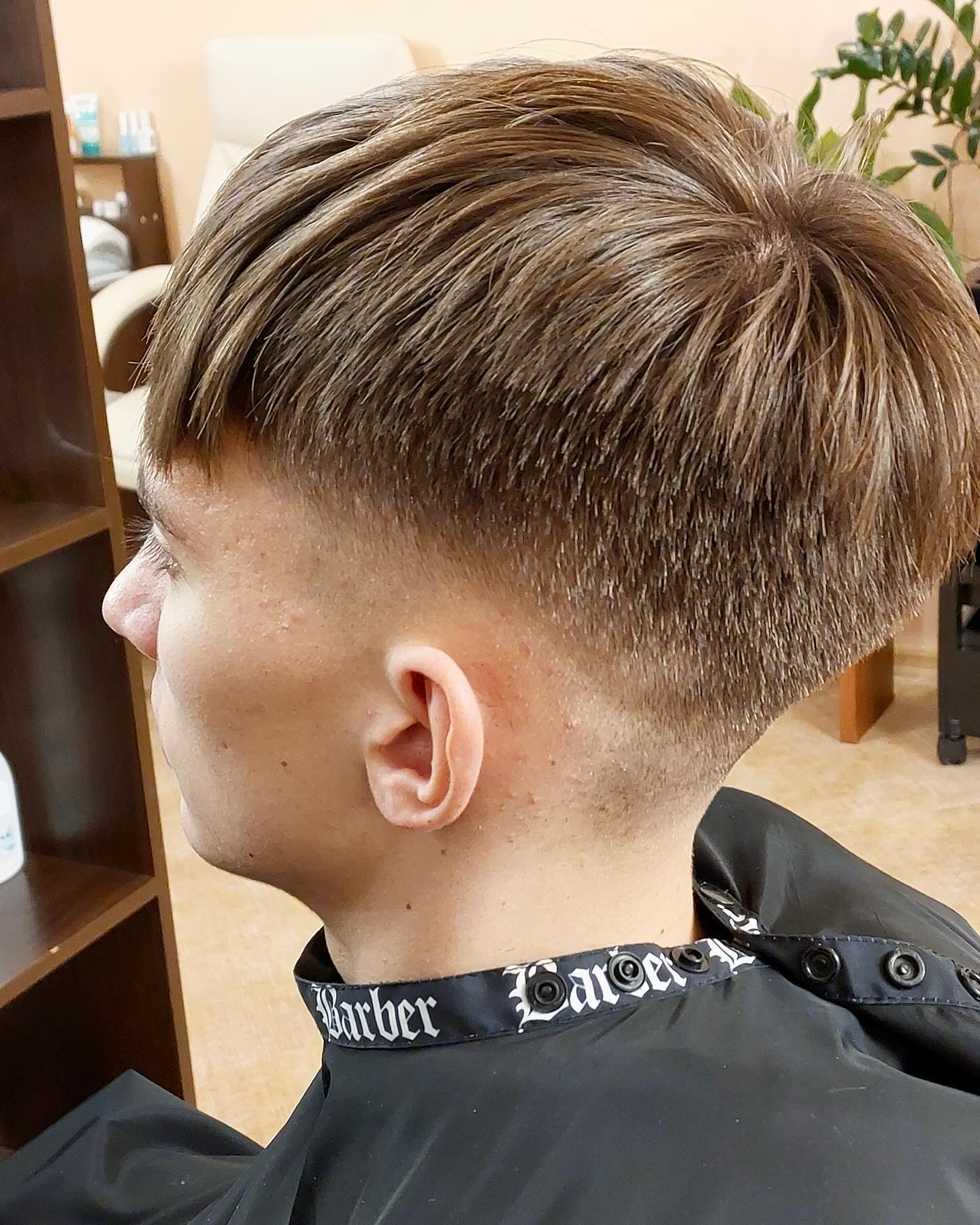 Мужская стрижка — кроп